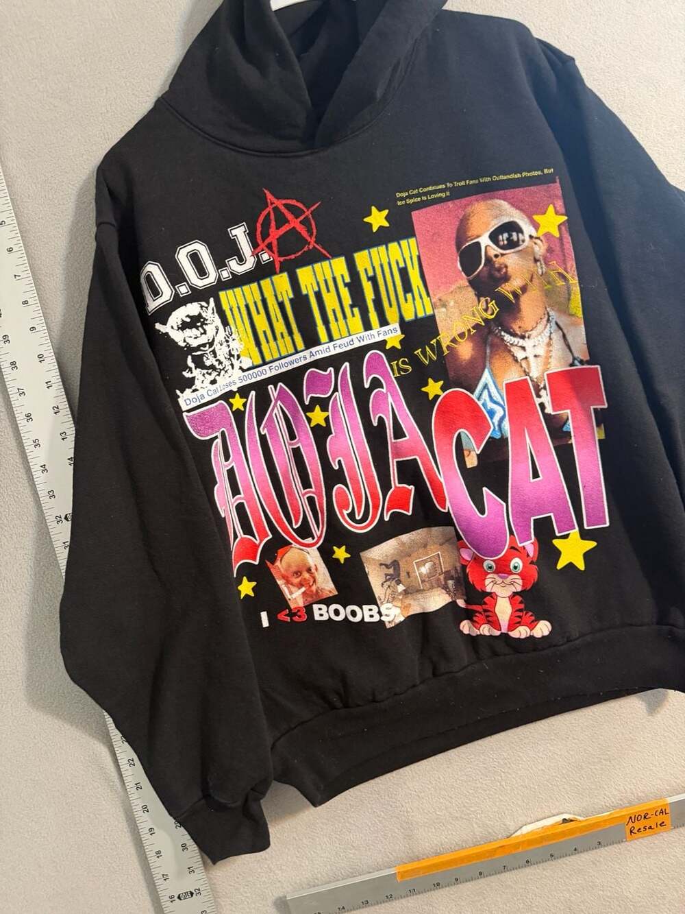 Doja Cat Official The Scarlet Tour Graphic Hoodie